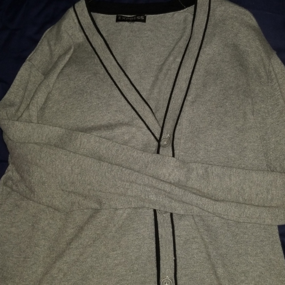 Express Cardigan Grey